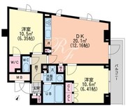 エスティメゾン新中野 208 間取り図