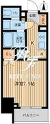 HF上野入谷レジデンス 1001 間取り図