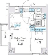 プライムブリス板橋本町 203 間取り図