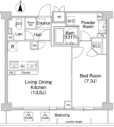 コンフォリア駒場 316 間取り図 ?>