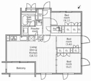 nido桜丘 401 間取り図