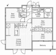 nido桜丘 112 間取り図