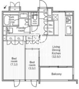 nido桜丘 110 間取り図