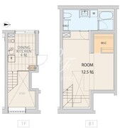 エスセナーリオ市谷薬王寺 103 間取り図