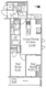 レジディア千駄木 201 間取り図