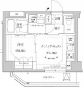 リルシア北赤羽 508 間取り図