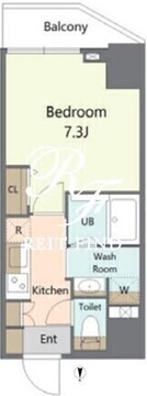 アリビス東京尾久 702 間取り図