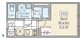 レーヴレジデンス三軒茶屋 102 間取り図