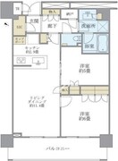 ブリリアザタワー東京八重洲アベニュー 2603 間取り図