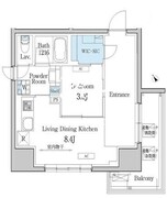 デュオフラッツ池尻大橋 901 間取り図