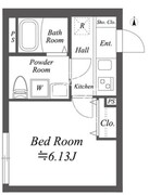 ソラシアレジデンス世田谷代田 205 間取り図