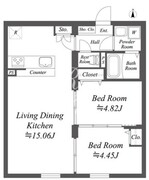 ソラシアレジデンス世田谷代田 402 間取り図