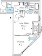 ソラシアレジデンス亀戸 301 間取り図