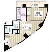 エスタシオン西新宿 301 間取り図