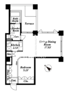 クイズ広尾 602 間取り図