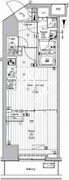 プレミアムキューブ代々木上原 303 間取り図