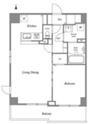 グランパセオ東向島 405 間取り図