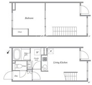 アレーロ下目黒 402 間取り図