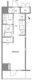 ルクレ西新宿 503 間取り図