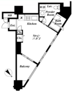 ラサンテ池田山 901 間取り図