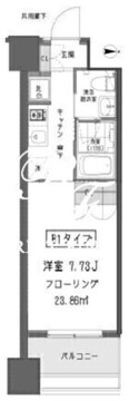 ガーデン蒲田 319 間取り図