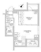コンフォリア中野 304 間取り図