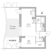 グランデュオ経堂19 102 間取り図
