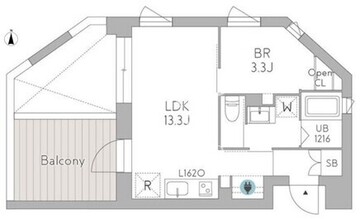 グランデュオ経堂19 203 間取り図