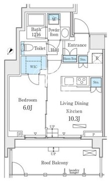 NL新中野レジデンス 1001 間取り図