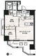 LUNIQ新御徒町1 701 間取り図