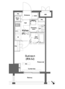 カスタリア大森2 405 間取り図