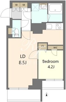 エスレジデンス高島平アソレア 707 間取り図