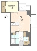 エスレジデンス高島平アソレア 205 間取り図