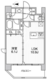 レオーネ新御徒町 201 間取り図