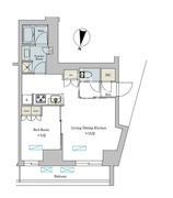 ブリリアイスト池尻大橋 229 間取り図