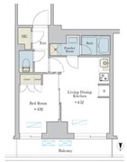 ブリリアイスト池尻大橋 627 間取り図