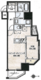 LUNIQ新御徒町1 306 間取り図