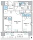 プレディアコート三軒茶屋 202 間取り図