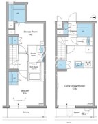 ルフォンリヴェント杉並永福 107 間取り図