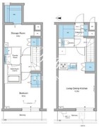 ルフォンリヴェント杉並永福 109 間取り図