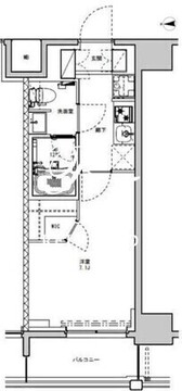 エスレジデンス板橋大山 804 間取り図