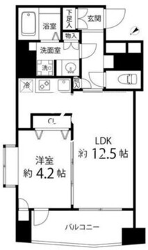 レニール本駒込 1001 間取り図