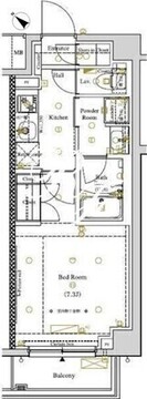 アークマーク東大井 301 間取り図