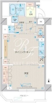 ルーブル上板橋 604 間取り図