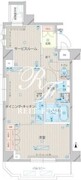 ルーブル上板橋 504 間取り図