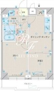 ルーブル上板橋 503 間取り図
