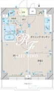 ルーブル上板橋 203 間取り図