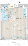 ルーブル上板橋 401 間取り図