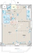 ルーブル上板橋 505 間取り図