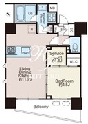 クラシアム文京白山 601 間取り図